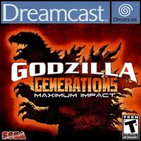 Godzilla Generations Maximum Impact - Fanart - Box - Front