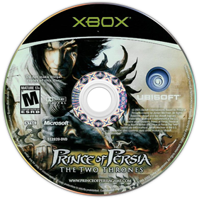 Prince of Persia: The Two Thrones - Disc Image