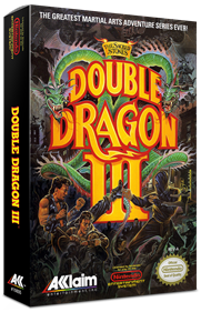 Double Dragon III - Box - 3D Image