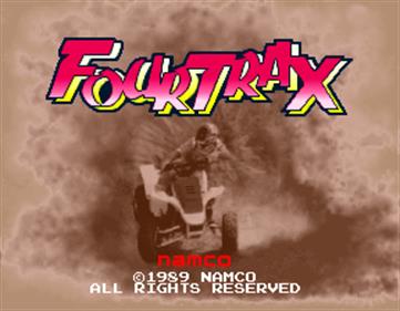 Four Trax - Screenshot - Game Title Image