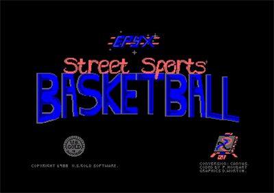 Street Sports Basketball  - Screenshot - Game Title Image