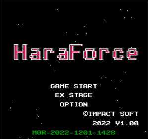 Haraforce - Screenshot - Game Title Image