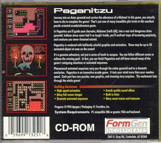 Paganitzu Part 3: Jewel of the Yucatan - Box - Back Image