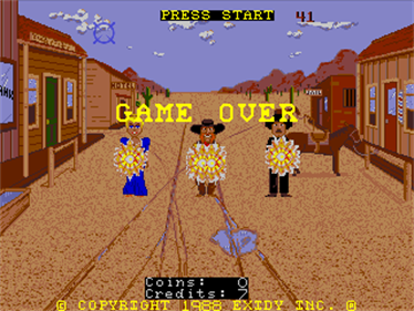Showdown - Screenshot - Game Over Image