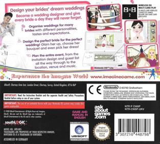 Imagine: Wedding Designer - Box - Back Image