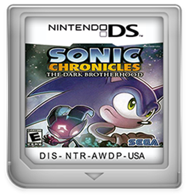Sonic Chronicles: The Dark Brotherhood - Fanart - Cart - Front