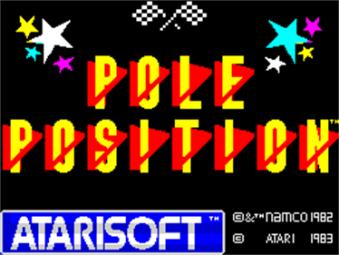 Pole Position  - Screenshot - Game Title Image