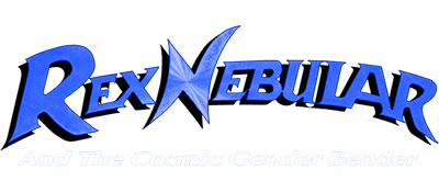 Rex Nebular and the Cosmic Gender Bender - Clear Logo Image