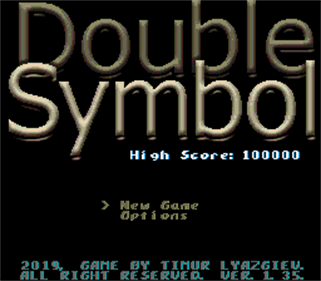 Double Symbol - Screenshot - Game Title Image