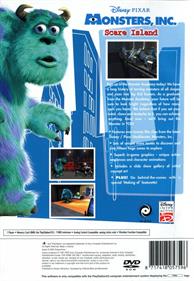 Monsters, Inc. Scare Island - Box - Back Image