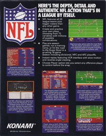 NFL - Box - Back Image