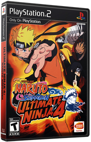 Naruto Shippuden: Ultimate Ninja 4 - Box - 3D Image