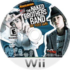 The Naked Brothers Band: The Video Game - Fanart - Disc Image