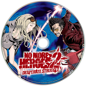 No More Heroes 2: Desperate Struggle - Fanart - Disc Image