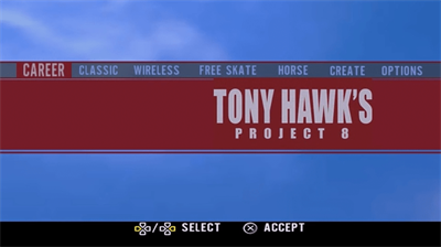 Tony Hawk's Project 8 - Screenshot - Game Title Image