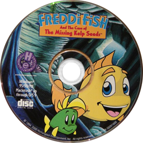 Freddi Fish and the Case of the Missing Kelp Seeds - Disc