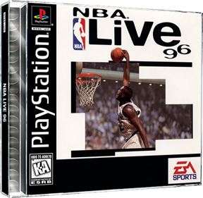 NBA Live 96 - Box - 3D