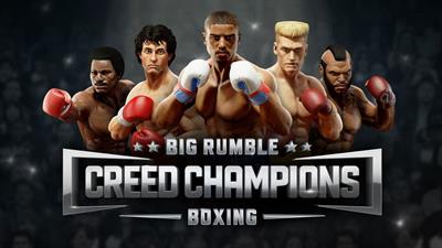 Big Rumble Boxing: Creed Champions - Advertisement Flyer - Front Image