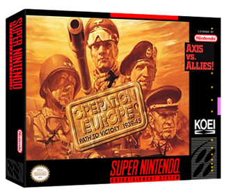 Operation Europe: Path to Victory 1939-45 - Box - 3D Image