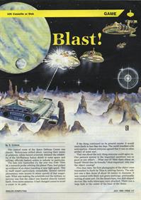 Blast! - Advertisement Flyer - Front Image