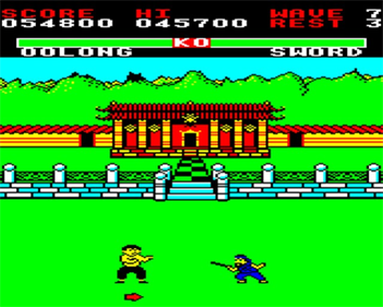 Yie Ar Kung~Fu - Screenshot - Gameplay Image
