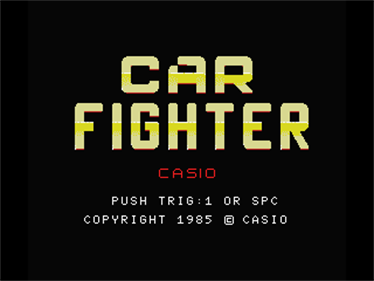 Car Fighter - Screenshot - Game Title Image