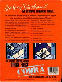 Strike Force: Cobra - Box - Back Image
