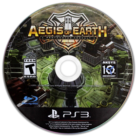 Aegis of Earth: Protonovus Assault - Disc Image