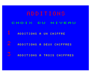 Initiation a l'addition - Screenshot - Game Select Image