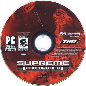 Supreme Commander - Disc Image