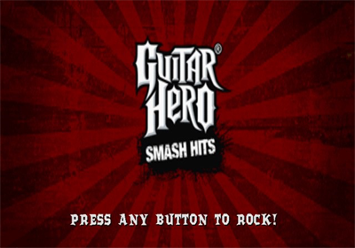 Guitar Hero: Smash Hits - Screenshot - Game Title Image