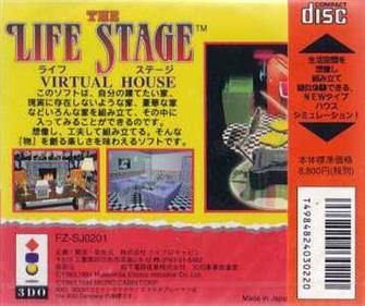 The Life Stage: Virtual House - Box - Back Image