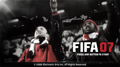 FIFA Soccer 07 - Screenshot - Game Title Image