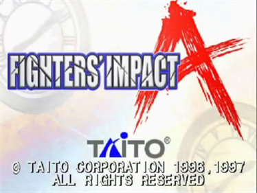 Fighters' Impact A - Screenshot - Game Title Image