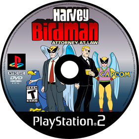 Harvey Birdman: Attorney at Law - Fanart - Disc Image