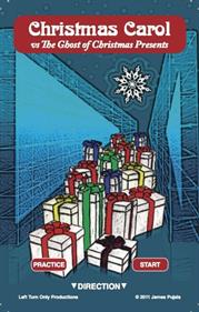 Christmas Carol vs The Ghost of Christmas Presents - Arcade - Control Panel Image