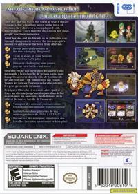 Final Fantasy Fables: Chocobo's Dungeon - Box - Back Image