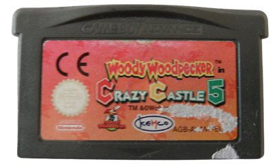 Woody Woodpecker in Crazy Castle 5 - Cart - Front Image