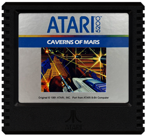Caverns of Mars - Cart - Front Image