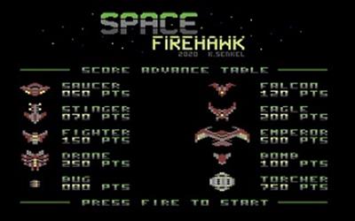 Space Firehawk - Screenshot - Game Title Image