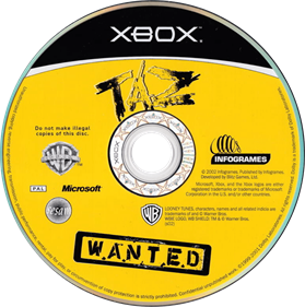 Taz: Wanted - Disc Image