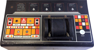 Lunar Lander - Arcade - Control Panel Image
