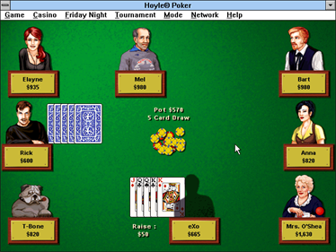 Hoyle Poker - Screenshot - Gameplay Image