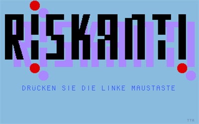 Riskant! - Screenshot - Game Title Image