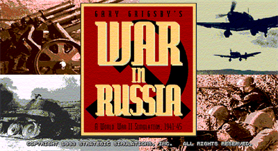 Gary Grigsby's War in Russia - Screenshot - Game Title Image