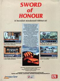 Sword of Honour - Box - Back Image