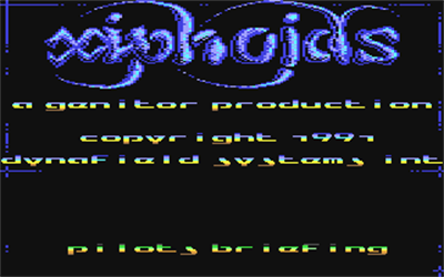 Xiphoids - Screenshot - Game Title Image