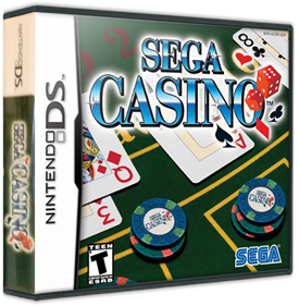 Sega Casino - Box - 3D Image