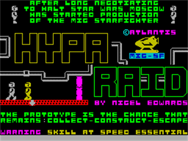 Hypa Raid - Screenshot - Game Title Image