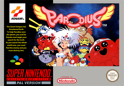 Parodius - Box - Front Image
